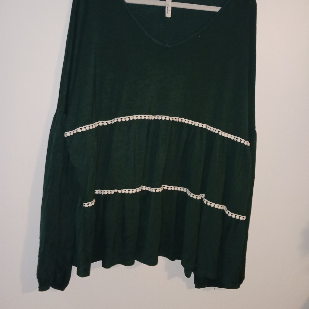 Long sleeve blouse